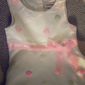 3T Polka Dot Girl’s Easter Dress
